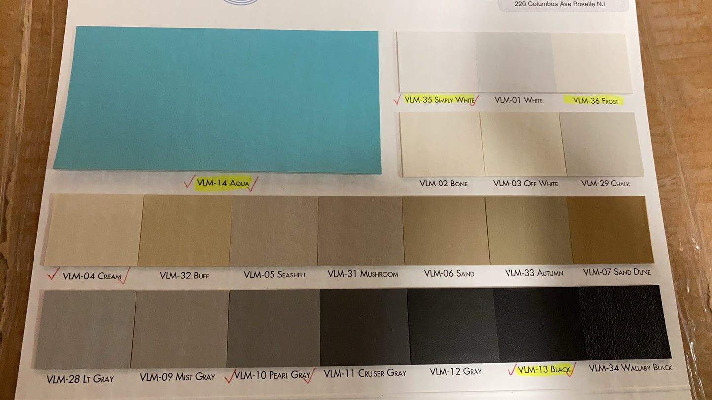 Marine Vinyl Seascape Series 54" Width VLM-36 Frost