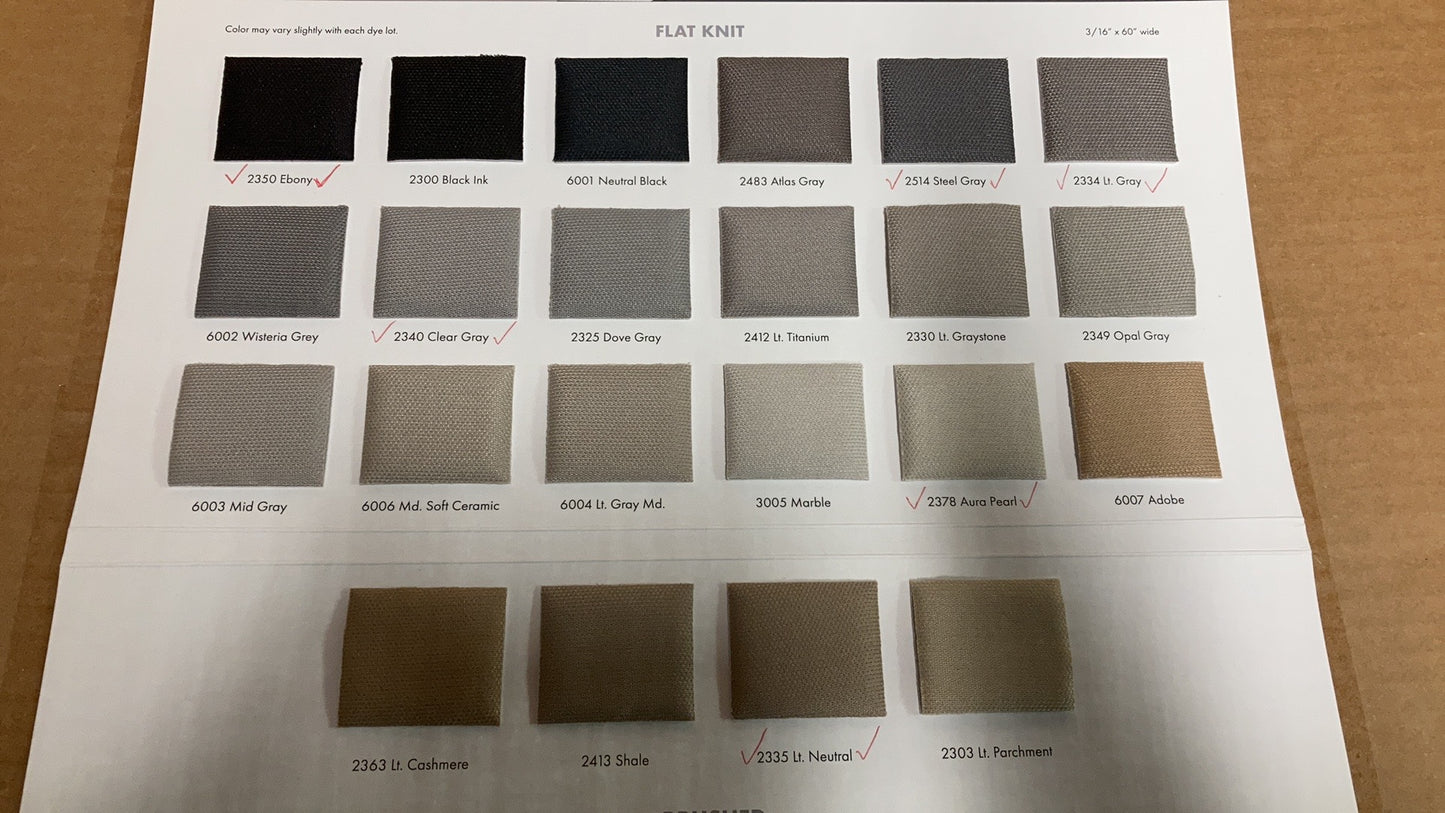 Headliner Fabric 60" Wide Brushed Fabric 1559 Black Packed & Sold By Yard