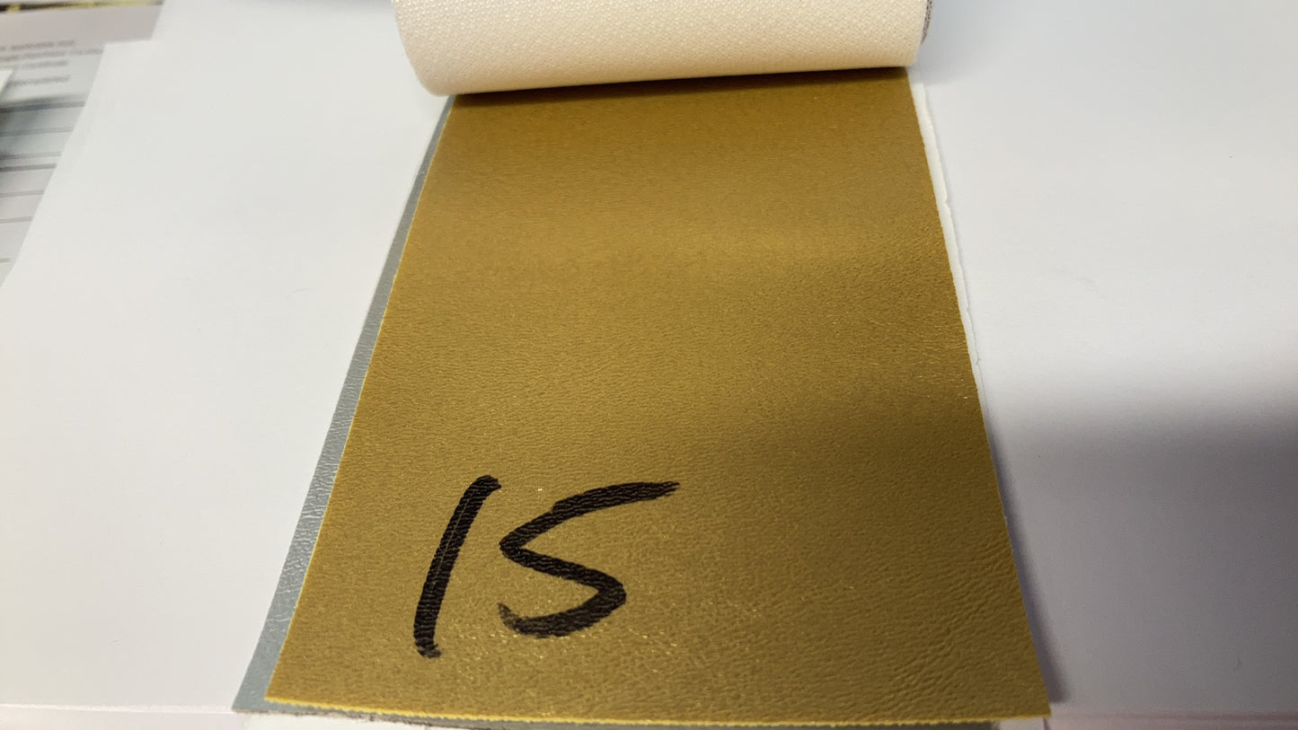 Automotive Vinyl 1.0 Series 54" Width, 15 Gold