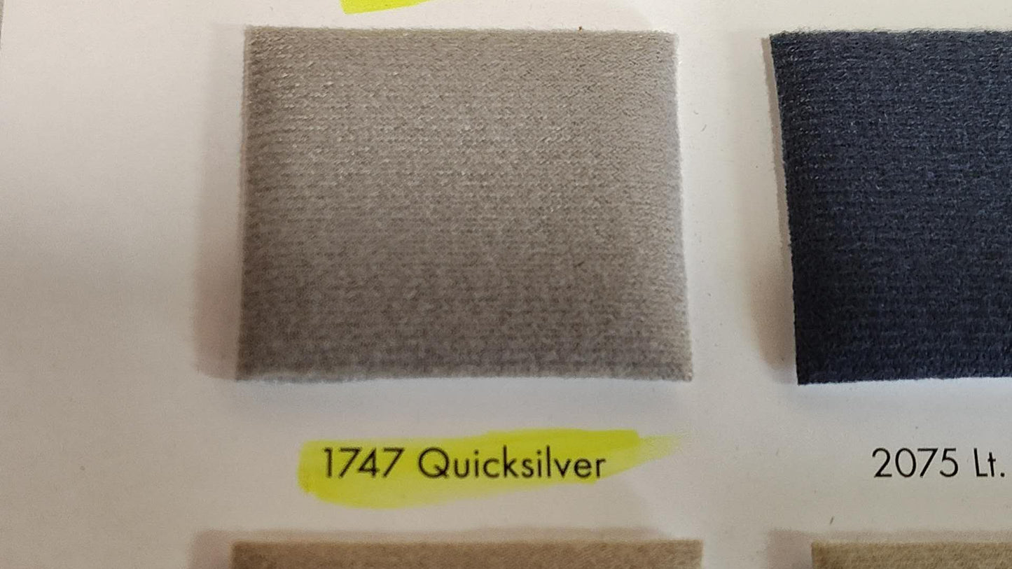 Headliner Fabric 60" Wide Brushed Fabric 1747 Quicksilver Packed & Sold By Yard