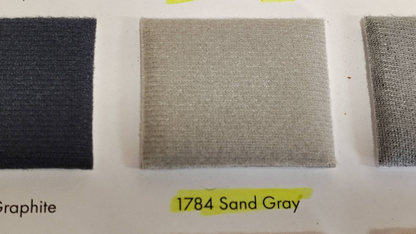 Headliner Fabric 60" Wide Brushed Fabric 1784 Sand Gray Packed & Sold By Yard