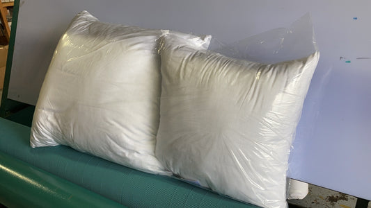 Polyester Fiber Filled Upholstery Square Insert Pillows ( Wonen lining cover) 10 Sizes Available.