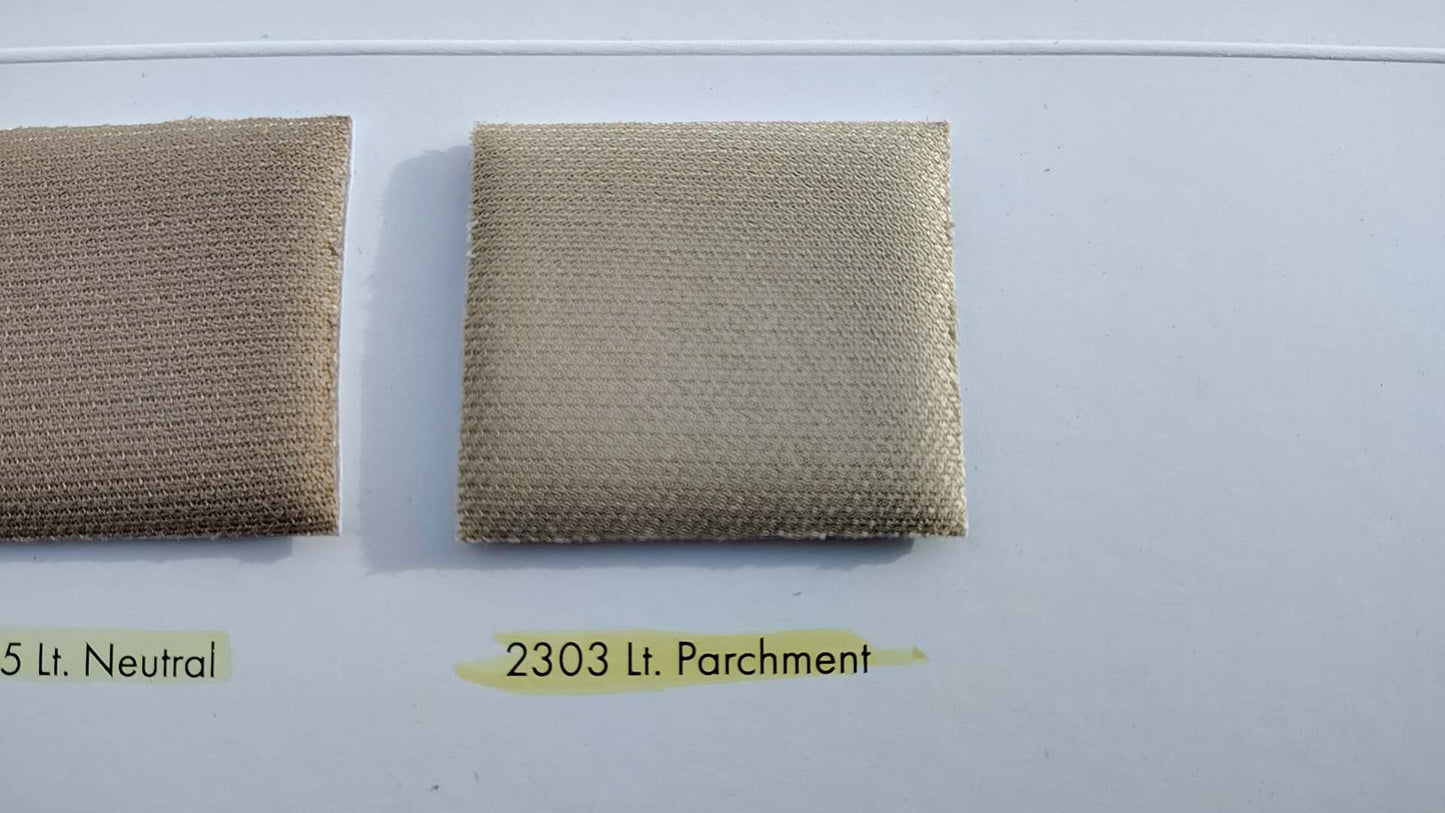 Headliner Fabric 60" Wide Flat Knit Fabric 2303 Lt Parchment Packed & Sold By Yard