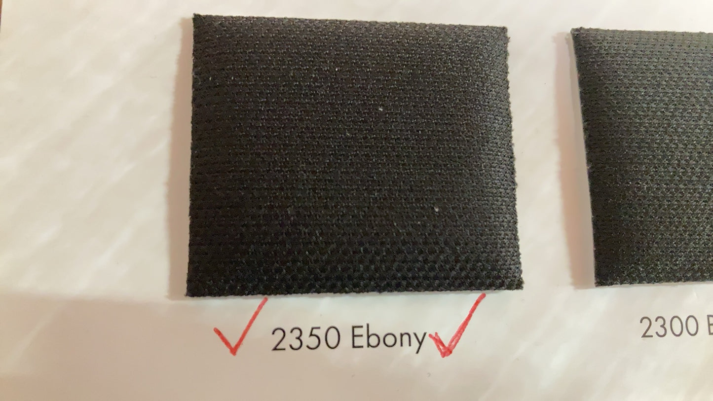 Headliner Fabric 60" Wide Flat Knit Fabric 2350 Ebony Packed & Sold By Yard