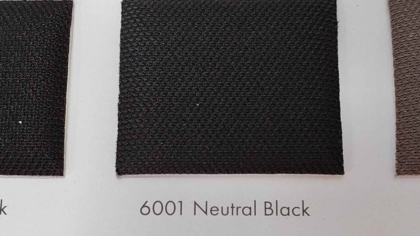 Headliner Fabric 60" Wide Flat Knit Fabric 6001 Neutral Black Packed & Sold By Yard