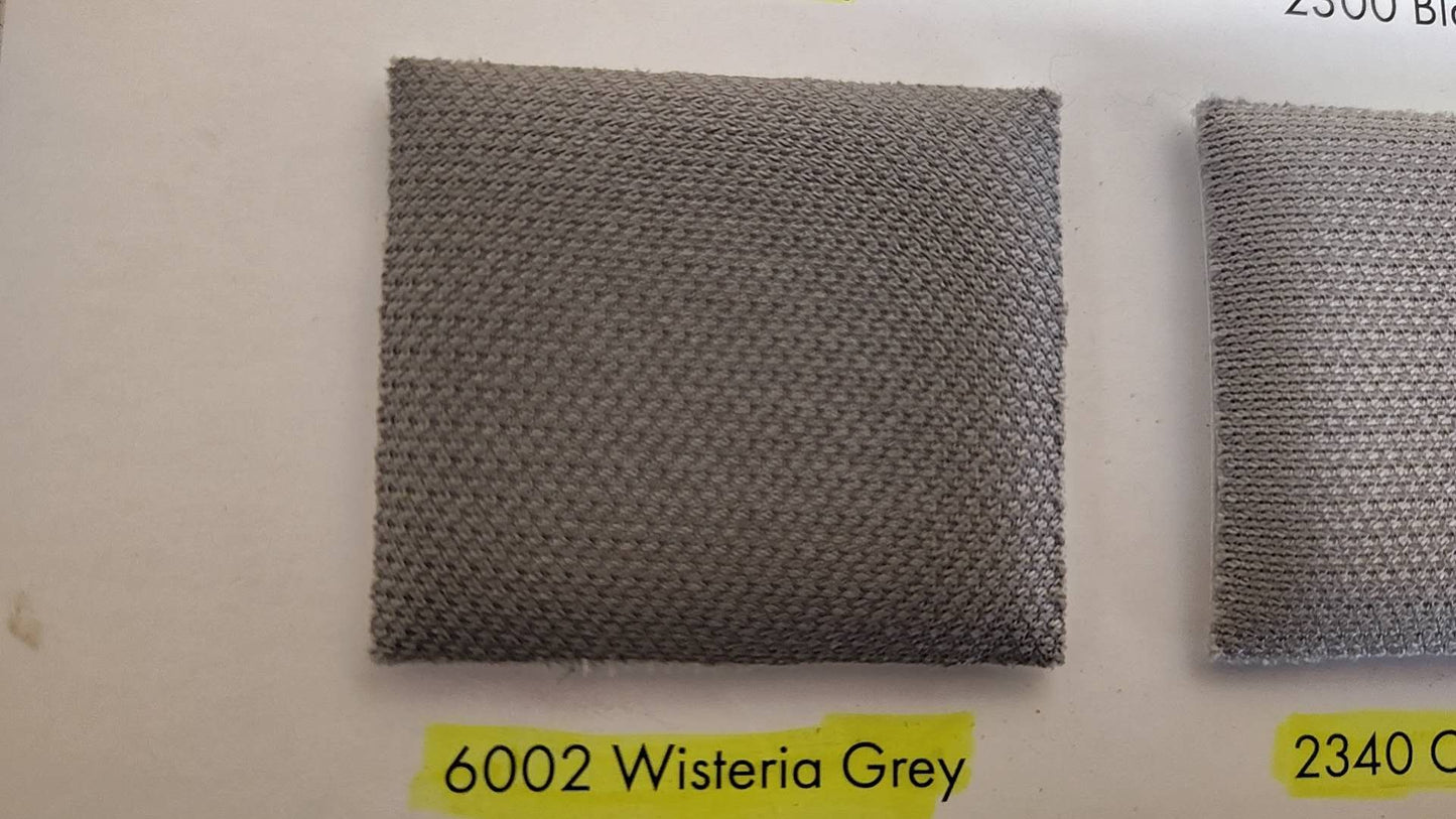 Headliner Fabric 60" Wide Flat Knit Fabric 6002 Wisteria Grey Packed & Sold By Yard