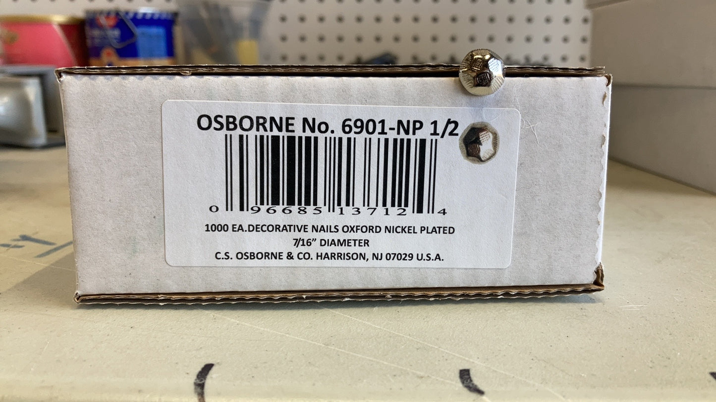 No. 6901-NP 1/2 – Oxford Nickel Plated Nail