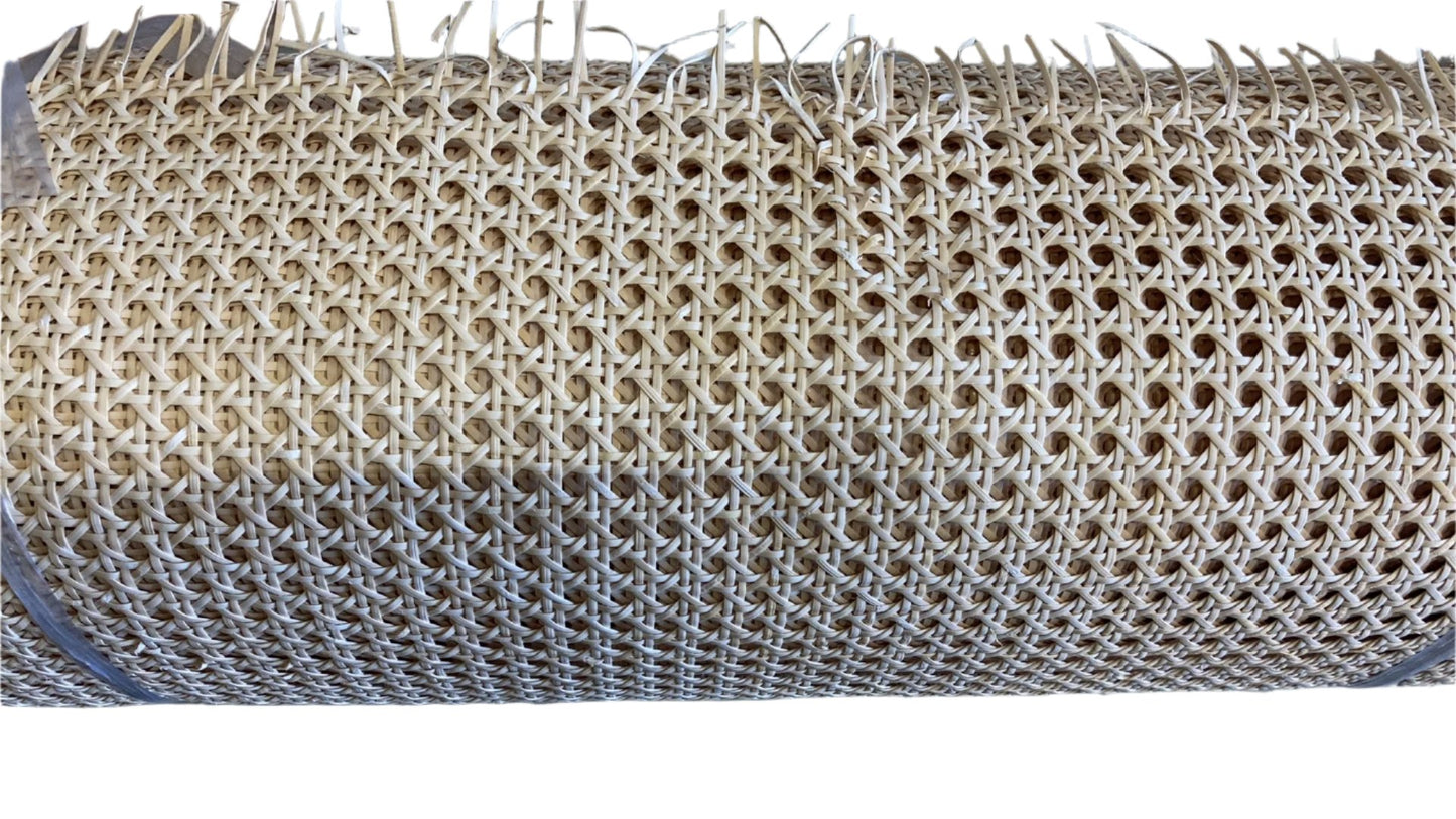 Open 1/2" Cane Webbing 24" Wide Sold By The Foot