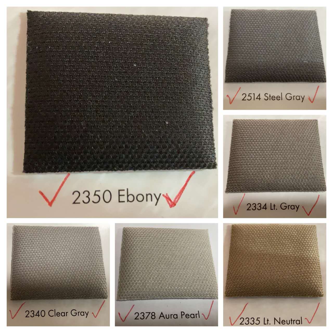 Headliner Fabric 60" Wide Flat Knit Fabric 6002 Wisteria Grey Packed & Sold By Yard