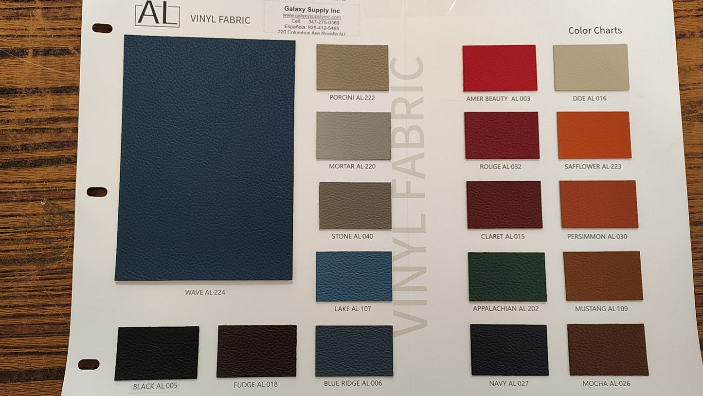 Vinyl Classic Series Premium Grade Automotive Vinyl. #AL-220 Mortar