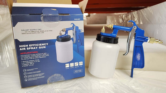 High Efficiency Air Spray Gun With Plastic Jar