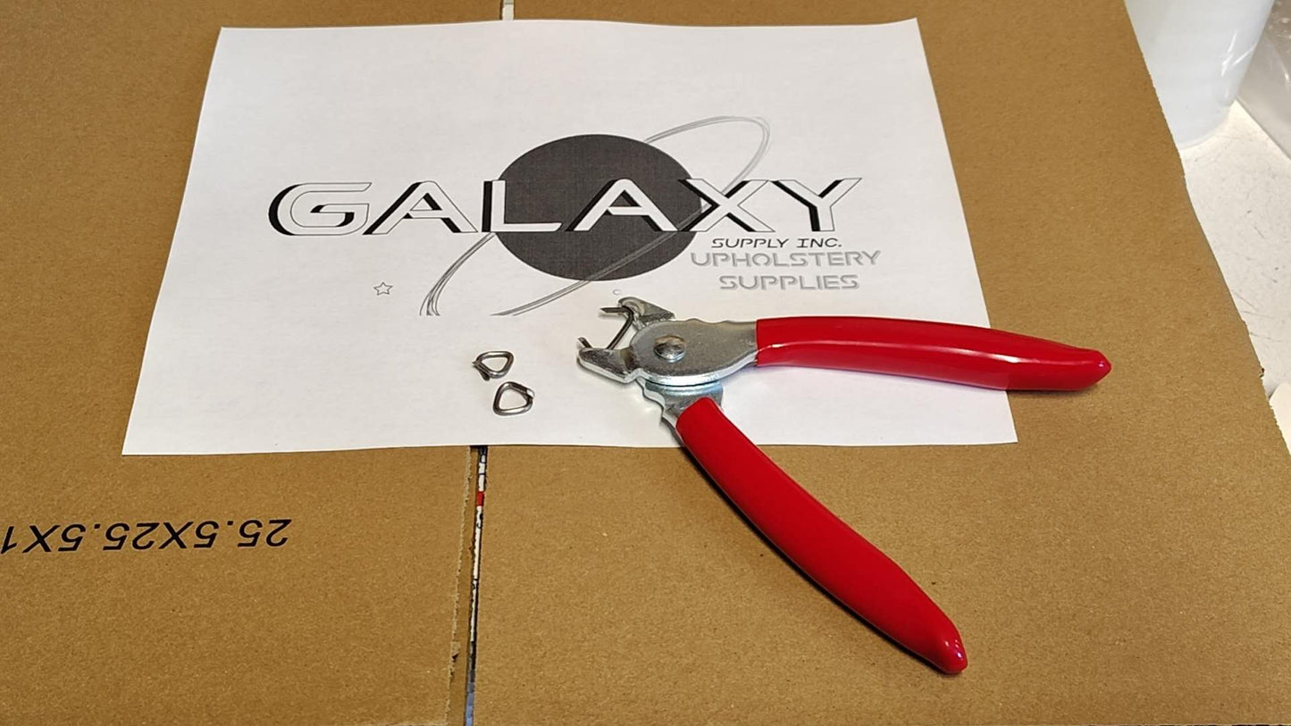 Hog Ring Pliers With Spring Available Straight / Angled