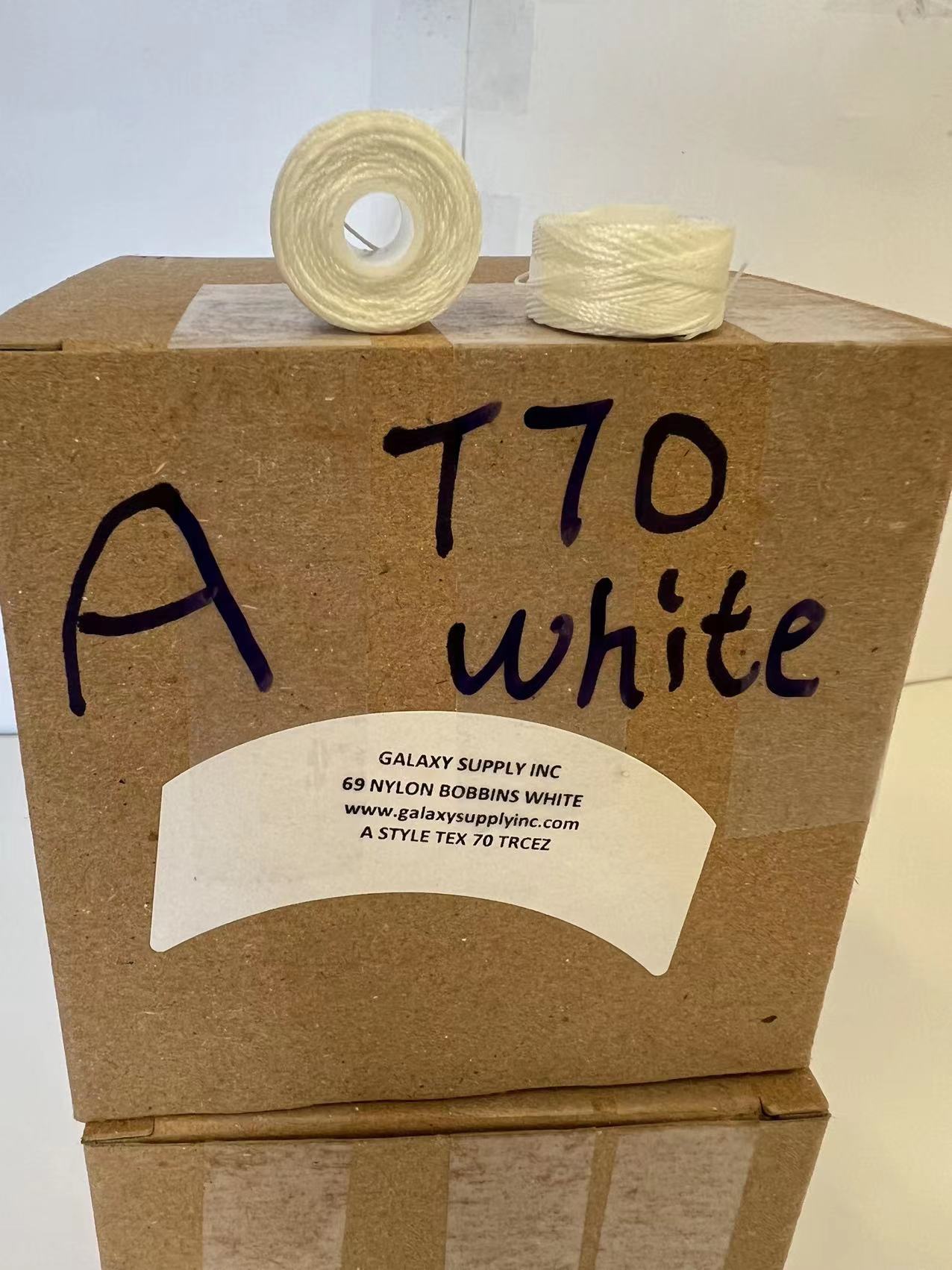 Upholstery Threads, Tex 70 Nylon #69, Sewing Bobbins, Style A