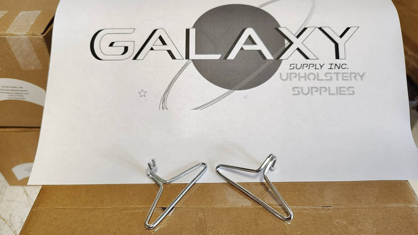 Upholstery Webbing Hooks. Used For 2" Elastic / Pirelli Webbing. Packed & Sold By 20 Pcs
