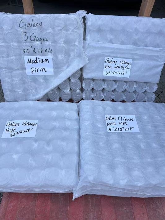 Upholstery 12 / 13 / 16 / 17 Gauge, Pocket Spring Unit, Marshall Spring Unit, Innerspring Unit.