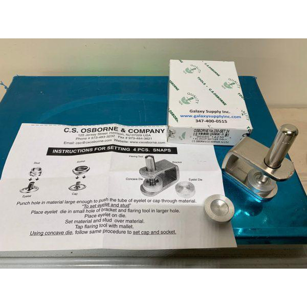No. 230-SET - Snap-Fastener Setter