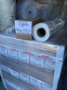 Poly Tubing 24" / 36" Wide. For Furniture Covers / Bags