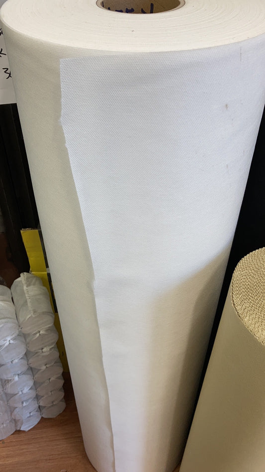 Upholstery Cambric (Dust Cover) Heavy Duty 3.50 Oz. = 100 G., 39.5" Wide White Color