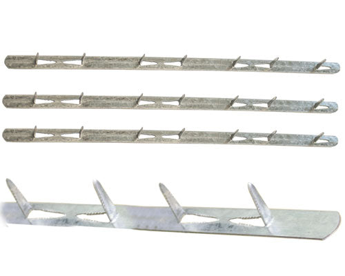 Sharp Prong Upholstery Metal Tack Strip Galvanized Steel For Sofa