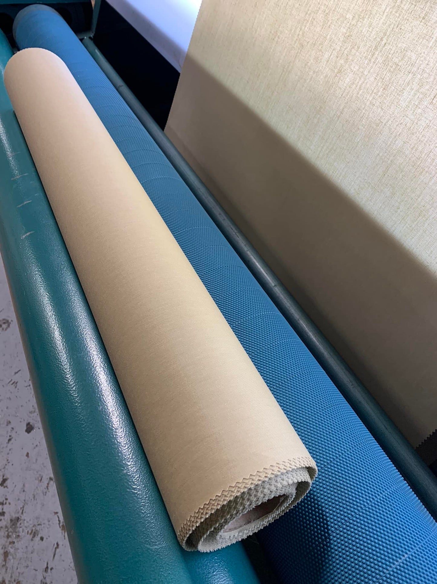 Hanes Denim 480 Decking Cover Fabric, Tan 30" Wide