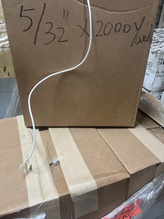 Braided Paper Welting Cord, Size 5/32", 2000 Yards / Roll, Center Put Up