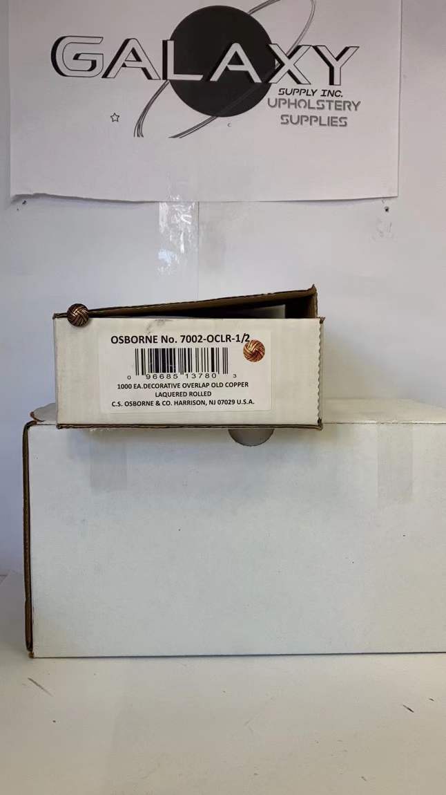 No. 7002-0CRL 1/2 - Overlap Old Copper Lacquered Rolled