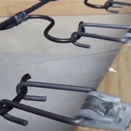 Zig Zag Spring Hooks, Link Connector, Full Plastic Covered Soundless Available.