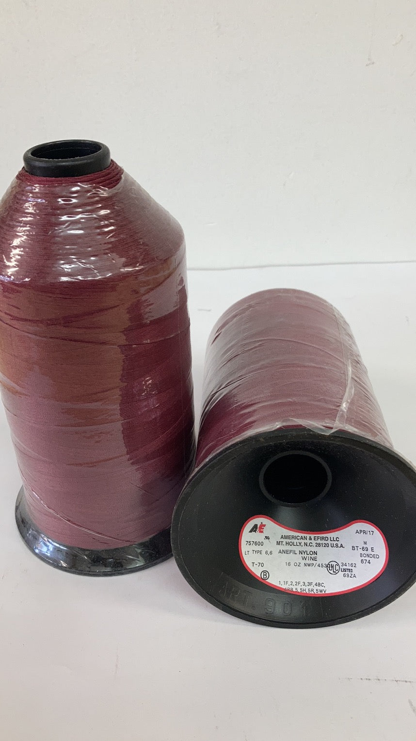 A&E LLC, Tex 70 Bonded Nylon #69 Threads 16 oz. Spool