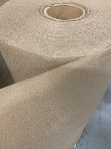 Decking Beige Polypropylene Fabric 120G = 4.25 Oz. 36" Wide. --- SGS Test Report Approved ---