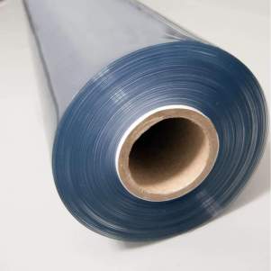 16 Gauge Clear Vinyl 54" Wide, 15 Yards / Roll