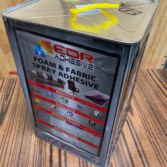 EDR Upholstery Spray Adhesive. 1 OR 4 Gallons Availalble