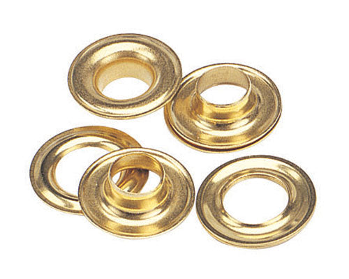 No. G1 - BRASS Grommets & Plain Washers