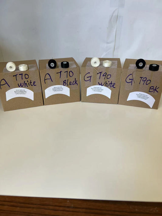 Upholstery Threads, Tex 90 Polyester, Sewing Bobbins, Style G