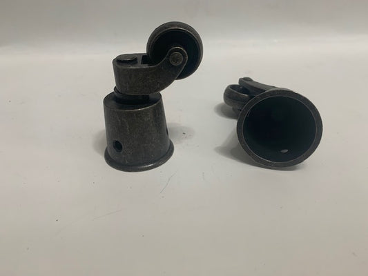 Swivel Casters Round-Cup Caster with 1" Brass Wheel. Item Sold by 2.75 Each