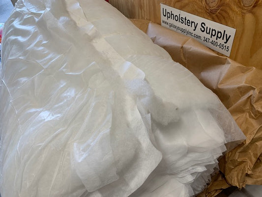 27" / 36" Stitched Dacron, Both Side Covered Smooth Dacron, 20 Yards per roll