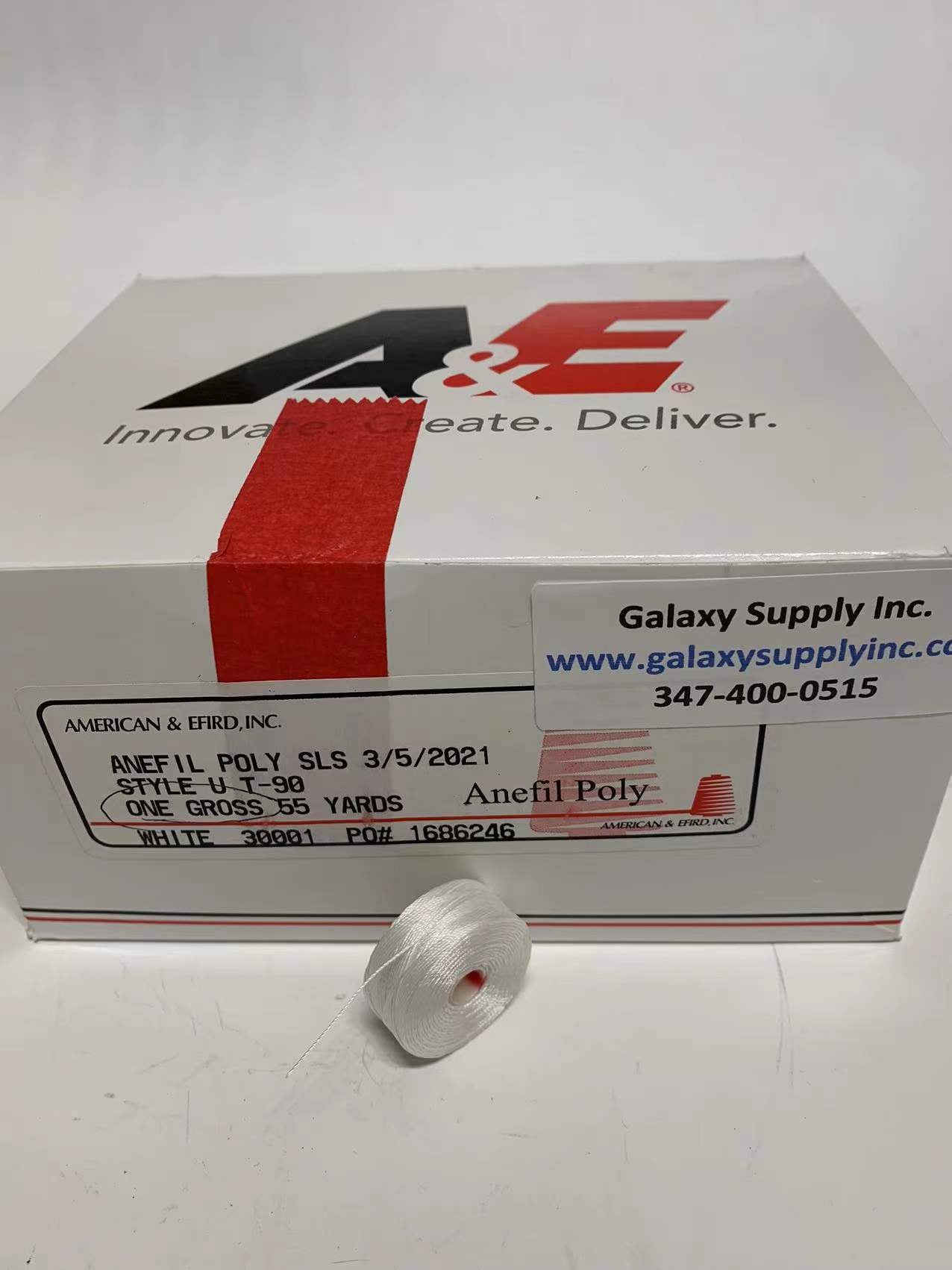 A&E LLC, 92 Bobbins Tex 90 Polyester --- Style "U"