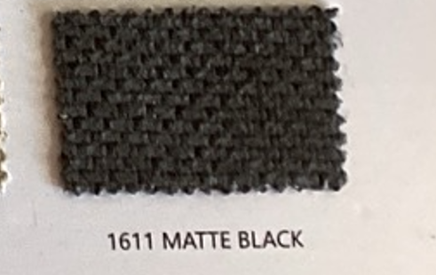 Vinyl 1600 Series Premium Grade. #1611 Matte Black