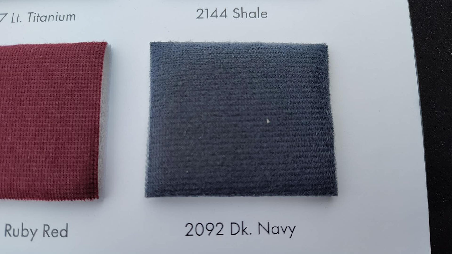 Headliner Fabric 60" Wide Brushed Fabric 2092 Dk. Navy Packed & Sold By Yard