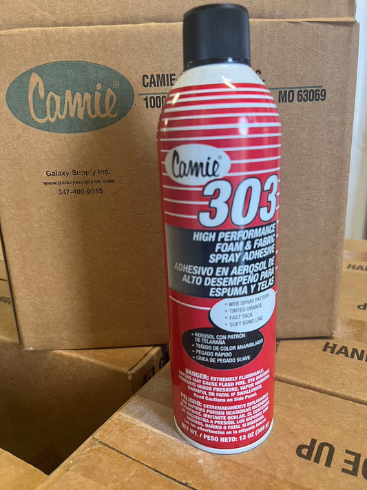 Camie 303 Upholstery Spray Adhesive 13 oz. Free shipping when order over $150.00