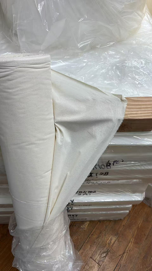Unbleached Muslin 100% Cotton 63" Wide