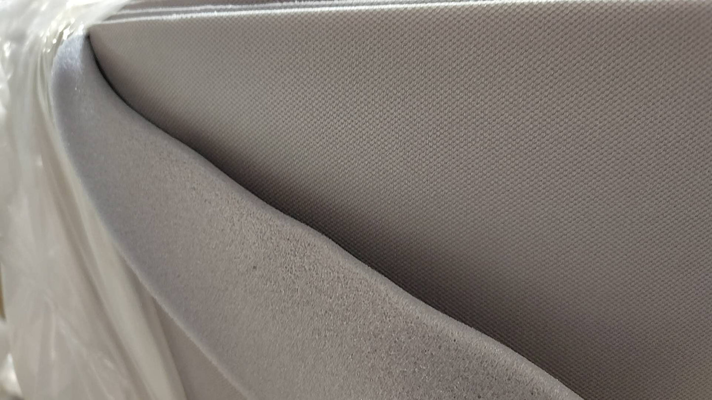 Sew Foam Upholstery Fabric Backed Gray Sew Foam 58" Wide 1/2" Thickness By The Yard
