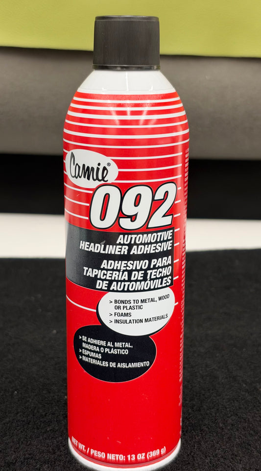 Camie 092 High-Temperature Automotive Headliner Spray Adhesive – 13 oz. Free shipping when order Full Case