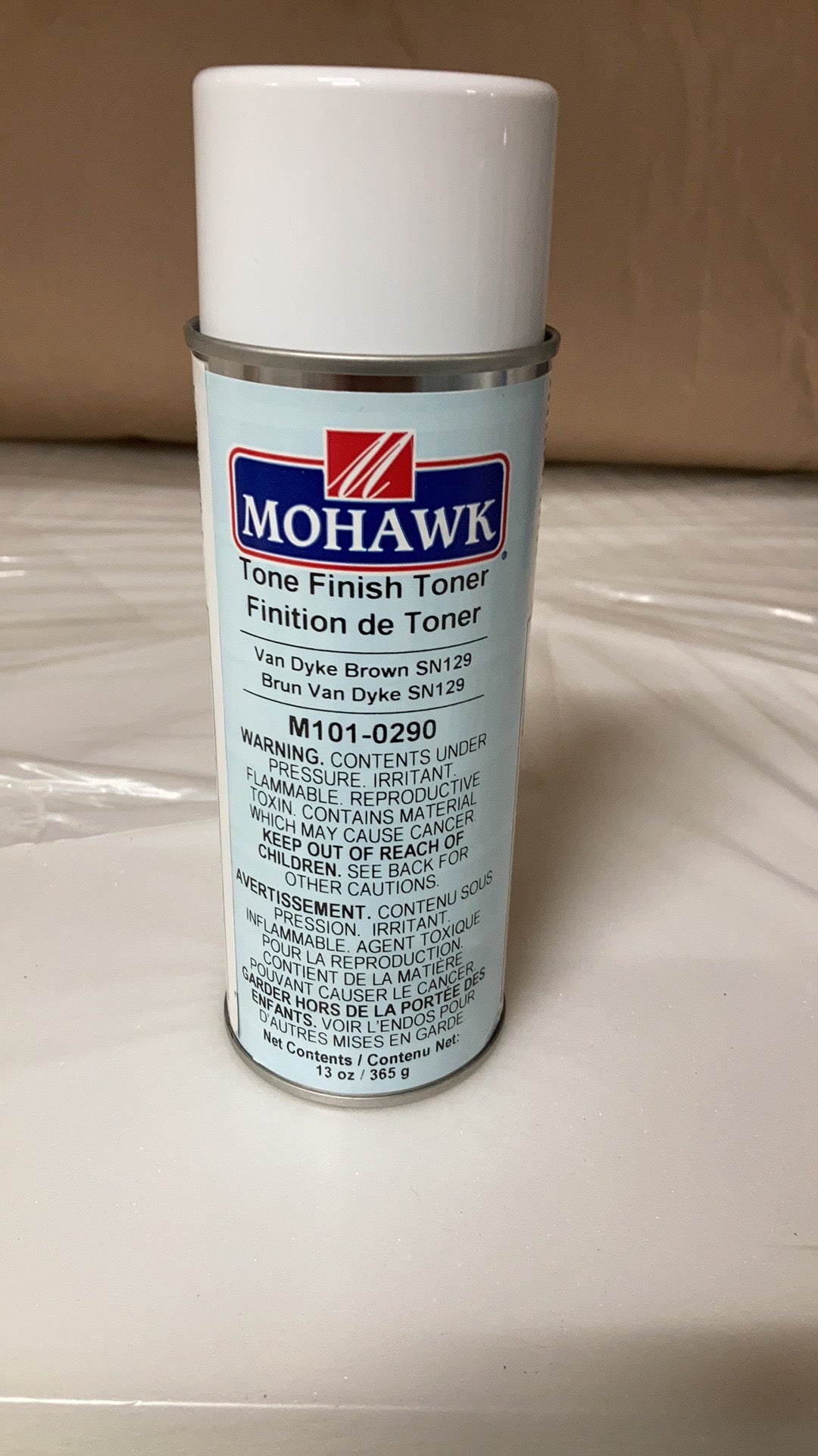 Mohawk Spray Paint, M1010290 Tone Finish Toner (Van Dyke Brown