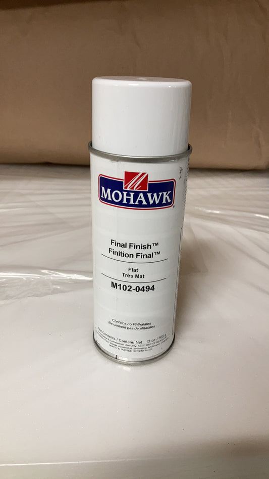 Mohawk Spray Paint, M102-0494 Final Finish (Flat)