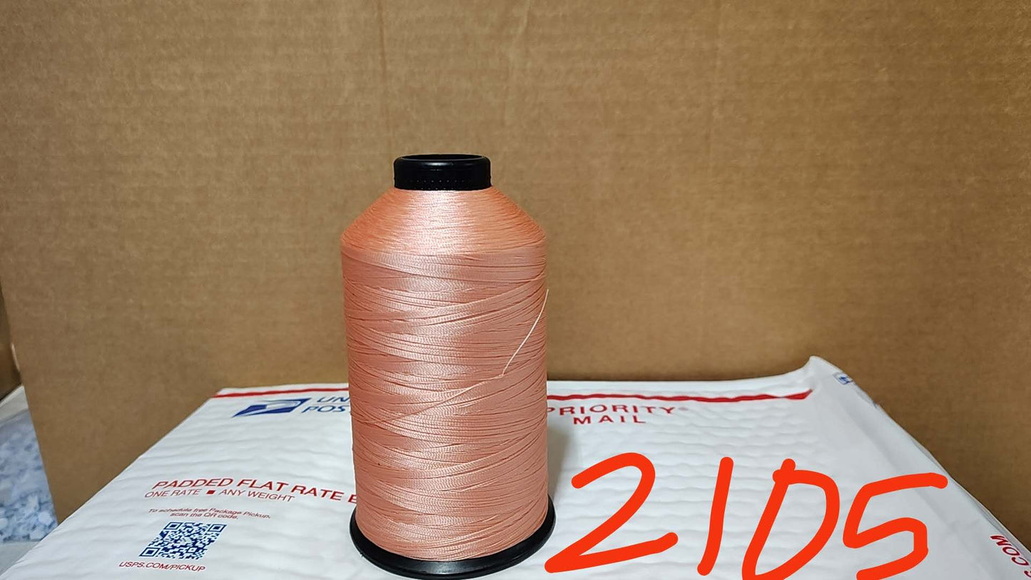 Upholstery Threads, Tex 70 Bonded Nylon #69, 8 oz. Spool --- On Sale