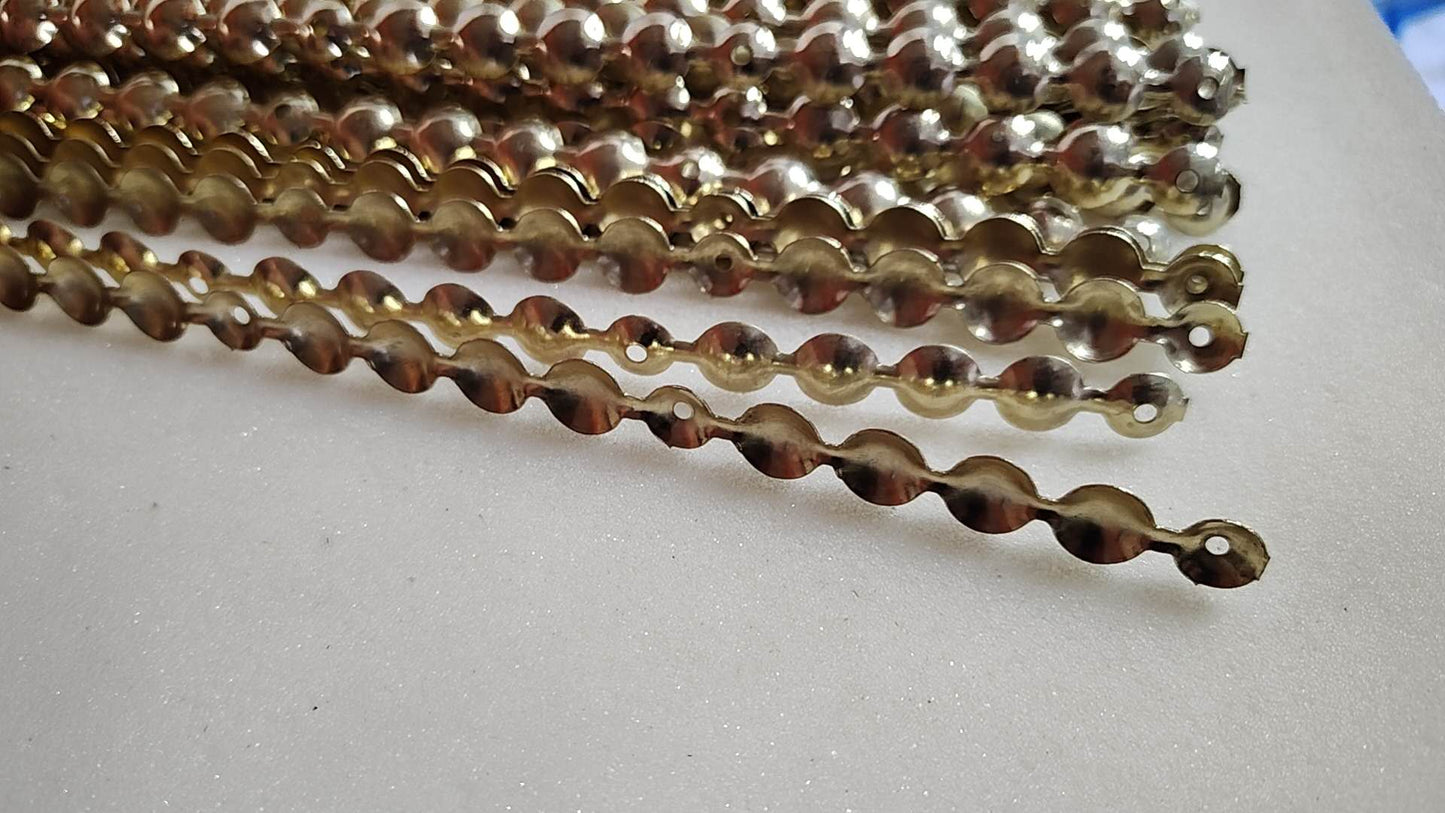 Nailhead Trim 36" With 20 Matching Nails, Diameter 7/16"