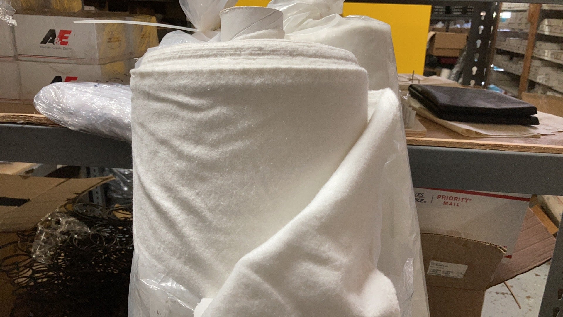 Lining Fabric White Interlining 54
