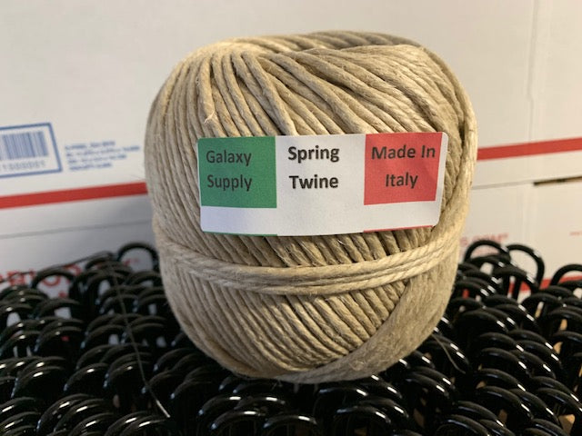 Upholstery Spring Twine Brown Color. Made In The Italy For Tying Spring