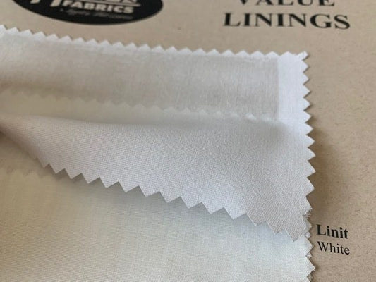 Hanes Fabric Linit White Drapery Lining #22310