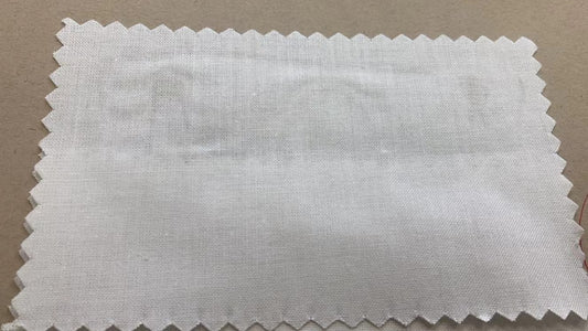 Hanes Fabric Cotton Deluxe White Drapery Lining #23044